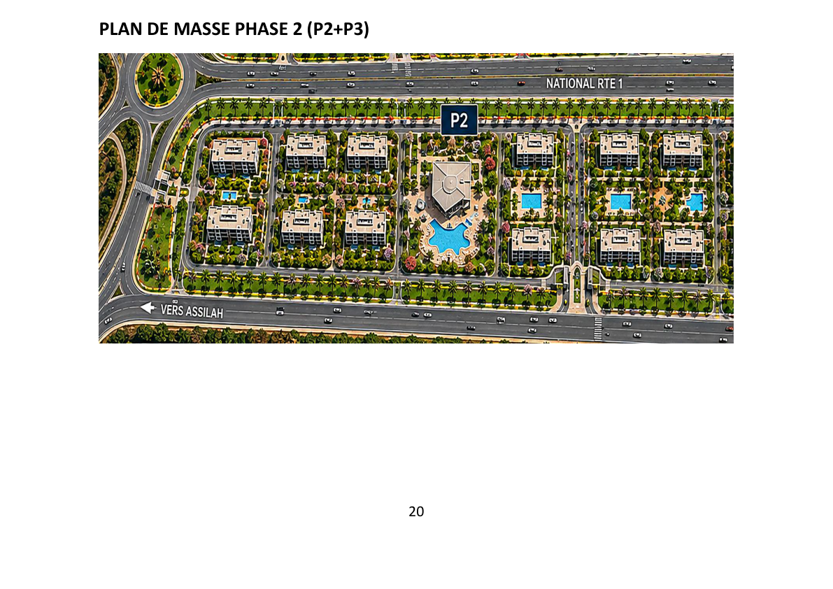 Plan de masse P2